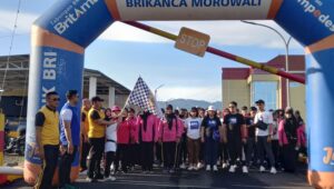 500 Orang Ramaikan HUT Ke-4 Polres Morowali, Ada Doorprize Juga