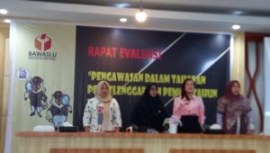 Bawaslu Morowali Gelar Rapat Evaluasi Pengawasan  Pemilu 2024
