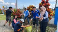 Huabao-Pemdes-Masyarakat Gelar Bersih-bersih Lingkungan di Tondo