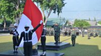 Korem 132/Tdl Gelar Upacara Bendera 17-an, Pesan Pangdam XIII/Mdk Harus Menjadi Seorang Patriot NKRI Yang PRIMA