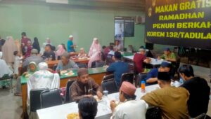 Malam Kekeluargaan Prajurit Petarung Korem 132/Tdl Dengan Masyarakat Bulan Suci Ramadhan