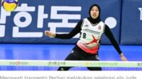 Viral Megawati Selebrasi Bellingham di Liga Voli Korea