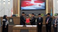 PJ Bupati Morowali, Sampaikan LKJP 2023 di DPRD Morowali