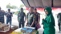 Kodim 1311 Morowali Gelar Bazar Murah, Warga Borong Belanja 9 Kebutuhan Pokok