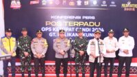 Panglima TNI, Menko PMK, dan Kapolri Cek Kesiapan Pelayanan Mudik Wilayah Jawa Tengah