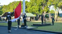Pimpin Upacara 17 an Bulan April, Kasrem 132/Tdl Bacakan Amanat Panglima TNI