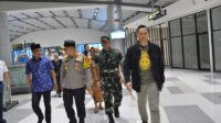 Danrem 132/Tdl Antar Keberangkatan Menteri ATR/BPN