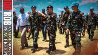Peninjauan Pelaksanaan Rotasi Satgas di Kompi C Satgas BGC TNI di POB Bogoro