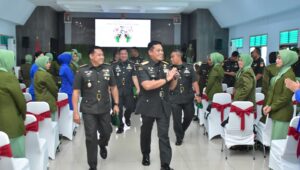 Gelar Syukuran HUT Persit ke-78 Tahun, Brigjen TNI Dody : Persit Peduli, Kreatif Dan Sederhana 