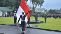 Semangat Kebangkitan Kedua Menuju Indonesia Emas, Korem 132/Tdl Menggelar Upacara Peringatan HKN ke-116