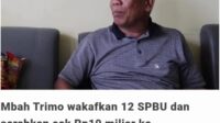 Mbah Trimo wakafkan 12 SPBU dan serahkan cek Rp10 miliar ke Muhammadiyah