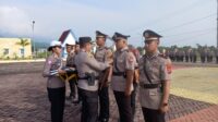 Kapolres Morowali Pimpin Serah Terima Jabatan 2 Kasat dan 2 Kapolsek , Ini Amanatnya