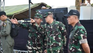 Pangkoopsud I, Tinjau Kesiapan Latihan Jalak Sakti dan Trisula Perkasa di Lanud Pangeran M. Bun Yamin