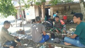 Berbaur Dengan Warga Binaan Babinsa Kodim 1311/Morowali: Wujud Nyata Kecintaan Kepada Masyarakat di Wilayah Desa Tembele Kabupaten Morowali Utara