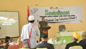 Korem 132 Tadulako Gelar Sosialisasi Pilkada 2024,Brigjen TNI Dody:Bersama Ciptakan Pilkada Aman dan Damai