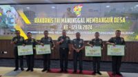 Kodim 1307 Poso Raih Juara 1 dalam Lomba Karya Jurnalistik TMMD Ke-120