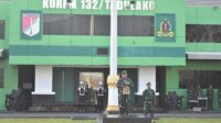 Korem 132/Tadulako Gelar Upacara Bendera 17 an Bulan Juli 2024 