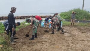 Koptu Herman, Pimpin Kegiatan Pembenahan dan Penataan Kampung Pancasila 