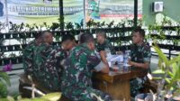 Meningkatkan Kebersamaan dan Keharmonisan, Prajurit Petarung Korem 132/Tdl Laksanakan Makan Siang Bersama