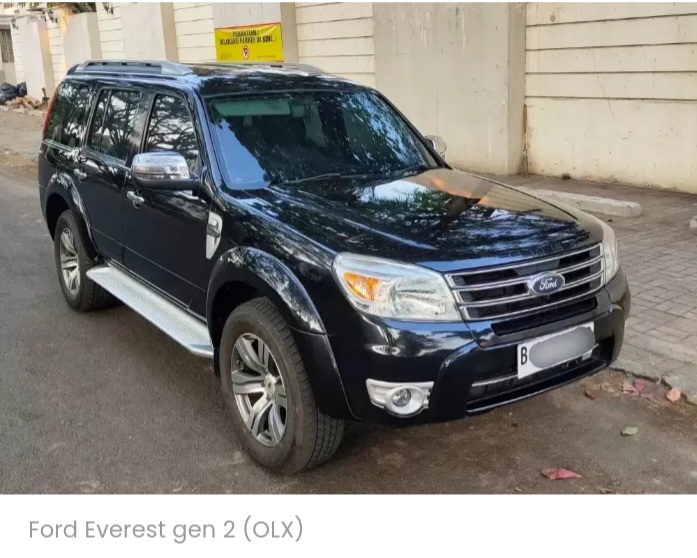 Harga Jauh Lebih Miring, Tampilan Ford Everest Gen 2 Tak Kalah Gagah dari Mitsubishi Pajero Sport dan Toyota Fortuner