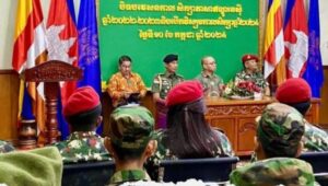 Puluhan Personel Militer Kamboja Lulus Kursus Bahasa Indonesia 
