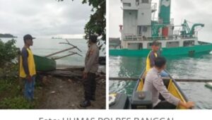 Kapal Karam di Perairan Mantoh Banggai, Kru Dievakuasi Kapal Lain Sudah di Pelabuhan Morowali