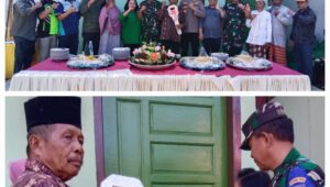 Kasdim 1311 Morowali Mayor Inf.Nofri Poli Serahkan Rumah Tidak Layak Huni 