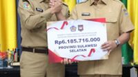 Terbaik Dalam Pengendalian Inflasi, Pemprov Sulsel Terima Insentif Fiskal Rp6,1 Miliar dari Kementrian Keuangan