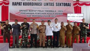 Polres Morowali Gelar Rakor Operasi Mantap Praja Tinombala 2024 di Morowali 