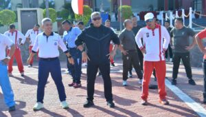 Brigjen TNI Dody Triwinarto : Pererat Sinergitas TNI-Polri, Pada Olahraga Bersama Memperingati HUT Ke-79 Kemerdekaan RI
