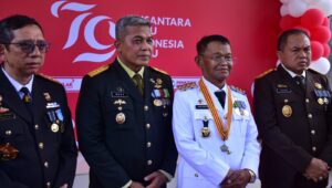 Danrem 132/Tadulako Bersama Gubernur Sulteng dan Forkopimda Kompak Mengajak Generasi Milenial untuk Tetap Belajar Sejarah 