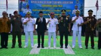 Danrem 132/Tadulako Hadiri Serah Terima Jabatan Komandan Pangkalan TNI AL Palu