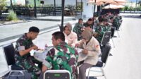 Prajurit Korem 132/Tdl Laksanakan Makan Siang Bersama, Momen Kebersamaan dan Keharmonisan