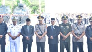 Sinergitas TNI-Polri pada Upacara Peringatan Hari Juang Polri 2024