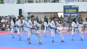 Bersatu Berprestasi, Kejuaraan Bergengsi Taekwondo Danrem 132/Tdl CUP II se-Indonesia Resmi Digelar