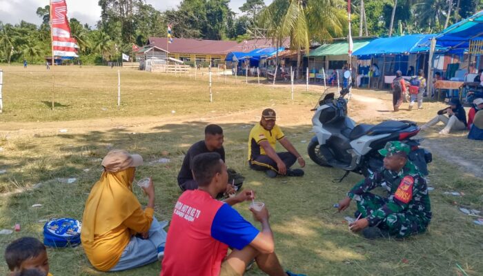 Jalin Silaturohmi, Sertu Sajaruddin Tingkatkan Komsos dengan Warga Binaan