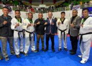 Salam Bangga Ketua Umum PB Taekwondo Indonesia Untuk Atlet Kodim 1311 Morowali: Meraih Emas, Perak & Perunggu di Piala Sulteng