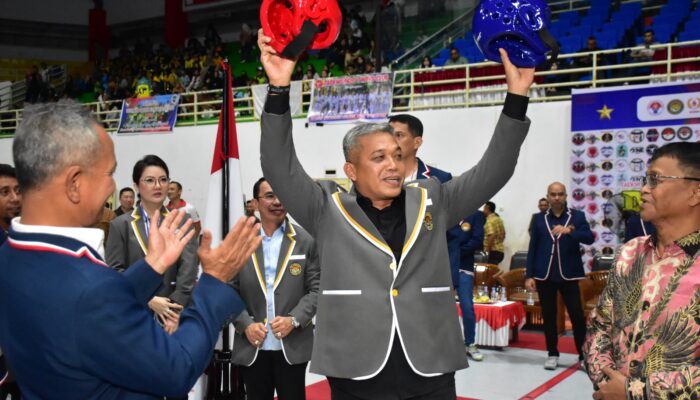 Momen Bersejarah, Pelantikan Pengurus Baru Taekwondo dan Penutupan Taekwondo Danrem 132/Tdl Cup II Se-Indonesia 2024 Berlangsung Spektakuler