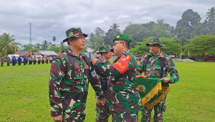 Kasrem 132/Tdl Pimpin Apel Pembukaan Latihan Lapangan Penanggulangan Bencana Alam Kodim 1307 Poso Tahun 2024