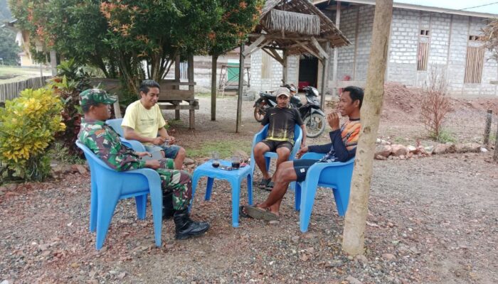 Serka Kamal Samila, Komsos dan Monitoring di Desa Siliti