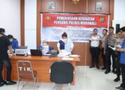Polres Morowali,Gelar Pemeriksaan Kesehatan Personel untuk Kesiapan Pengamanan Pilkada 2024