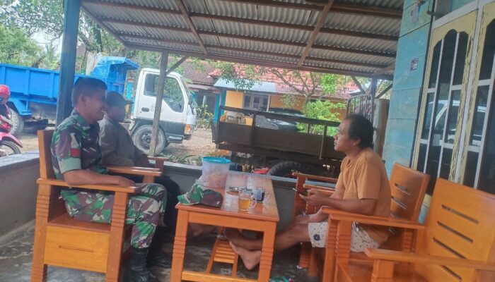 Praka Sriyanto, Komsos dan Anjangsana di Desa Posangke  Kecamatan  Bungku Utara