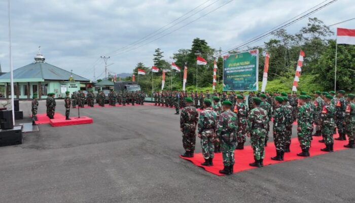 Dandim 1311/Morowali Kerahkan Lebih Dari 400 Prajurit untuk Memastikan Pendaftaran Calon Bupati Morowali dan Morowali Utara Berjalan Lancar