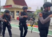 Polres Morowali, Gelar Simulasi Sistem Pengamanan Markas Komando untuk Tingkatkan Kesiapsiagaan