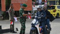 Jelang HUT RI Ke 79,Pemkab Morowali Kalaborasi ,TNI dan  Polri Bagikan 10 Juta Bendera Merah Putih 