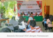 Bawaslu Morowali RDK Bersama Panwascam se- Kabupaten Morowali
