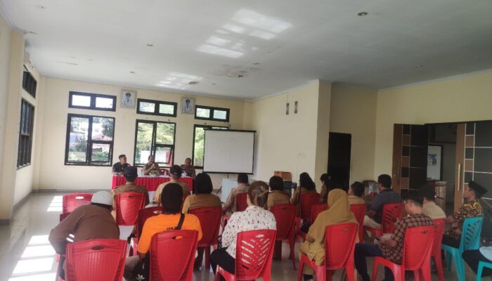 Babinsa Kodim 1311 Morowali Serda Didik Pramudia, Hadiri  Rapat Persiapan STQH 