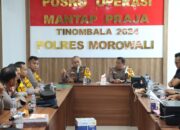 Polres Morowali Gelar Anev Oprasi Mantap Praja Tinombala pada Pilkada 2024