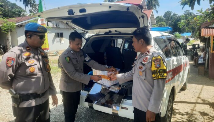 Polres Morowali Lakukan Pemeriksaan Kesehatan Personel Pengaman Tahapan Pilkada 2024