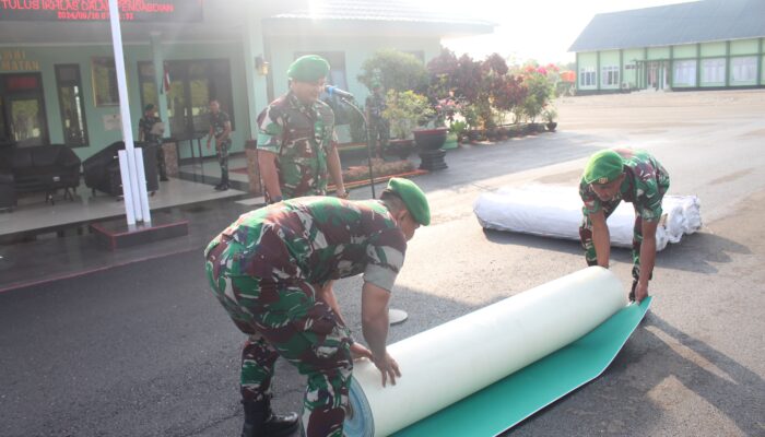 Majukan Olahraga Bulu Tangkis Kabupaten Morowali: Letkol Alzaki Mensupport dengan Fasilitasi Karpet Standar Nasional